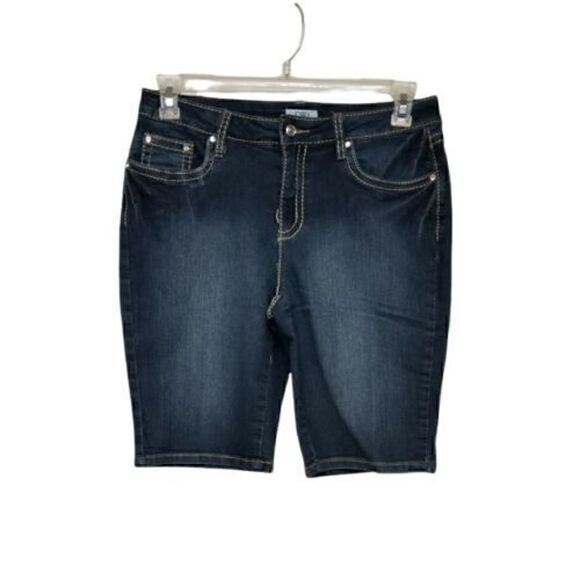 Cato Blue Jeans Short Size 10 - Picture 1 of 5